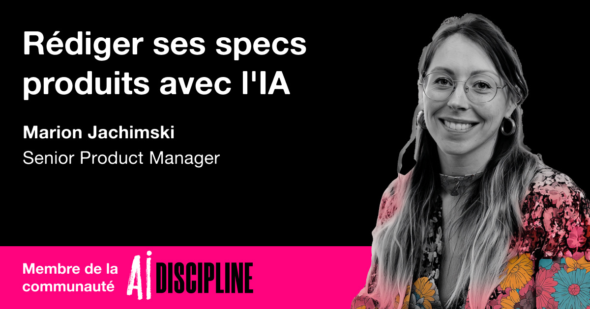 Bannière de la formation : Transformez un besoin produit en backlog prêt à développer grâce à l’IA.